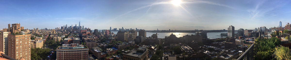 View of cityscape against sky