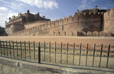 View of old ruins