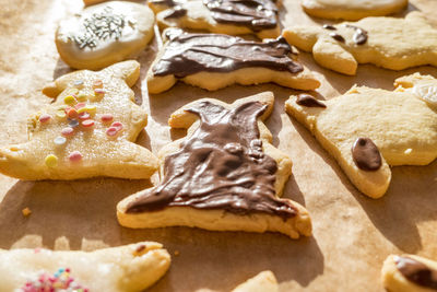 Close-up of cookies