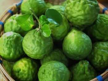 Close-up of fruits in market