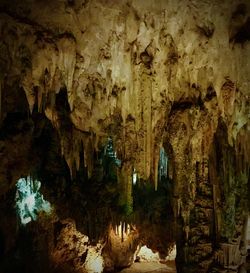 Panoramic view of cave