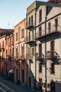 Buildings in city