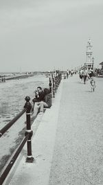 Scenic view of calm sea