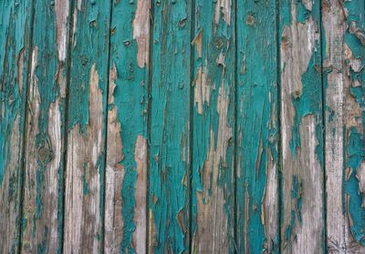 Full frame shot of old wooden wall