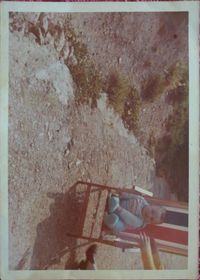 View of weathered wall