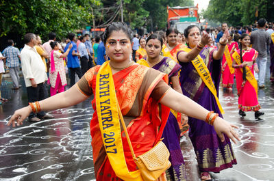 Group of people in traditional clothing