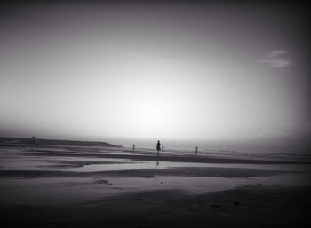 Scenic view of beach