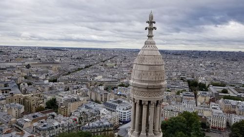 View of cathedral against cloudy sky