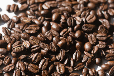 Close-up of coffee beans