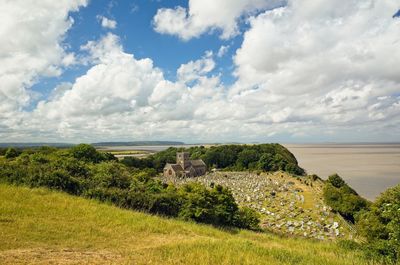 St andrew's church clevedon, north somerset, united kingdom. location for filming of broadchurch.