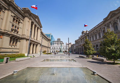 Buildings in city