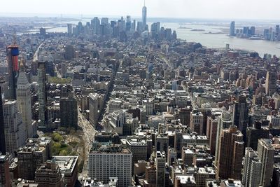 Aerial view of cityscape