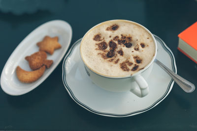 Close-up of coffee cup