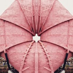 Close-up of built structure against the sky