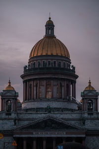 View of building against sky in city