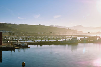 Coast and sea from laredo port