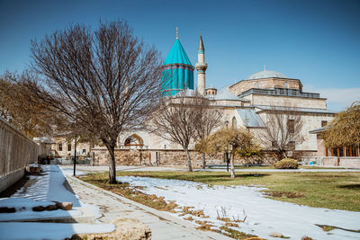 View of church