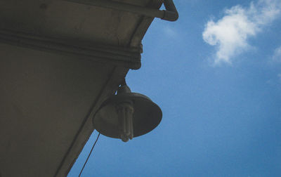 Low angle view of castle against sky