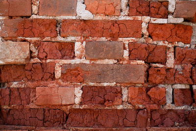 Full frame shot of brick wall