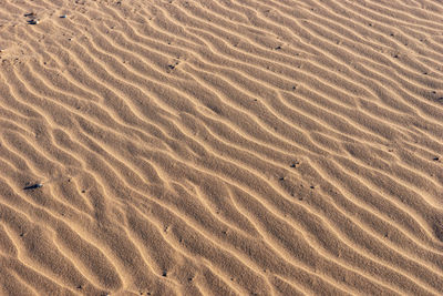 Full frame shot of sand at beach