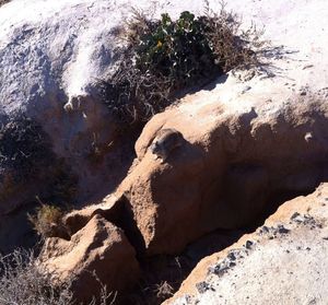 Rocks on rock formation