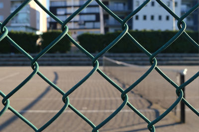 Full frame shot of chainlink fence