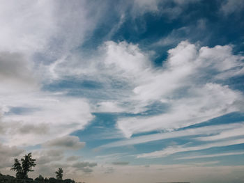 Low angle view of sky