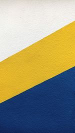 Full frame shot of yellow wall