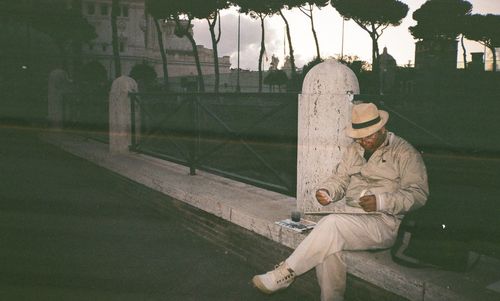 View of landscape against sky