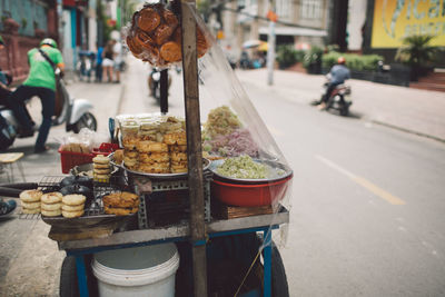 Street food for sale