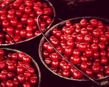 Close-up of strawberries