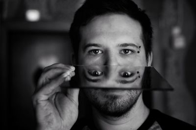 Portrait of young man