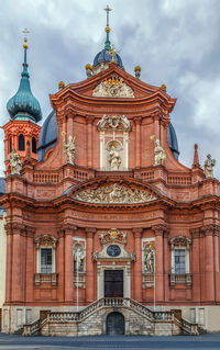 Low angle view of cathedral against sky