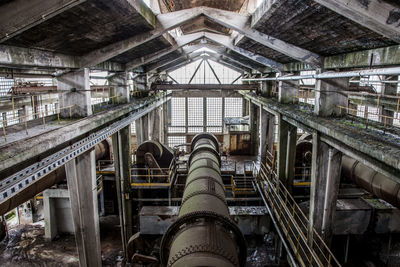 Interior of old factory