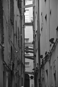 Low angle view of buildings in city