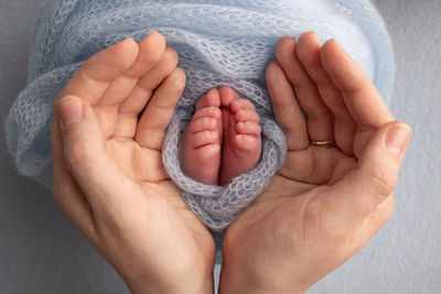 Close-up of human hands