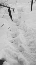 Snow covered landscape