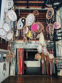 Colorful objects for sale