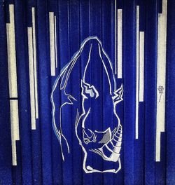 Full frame shot of graffiti on wall