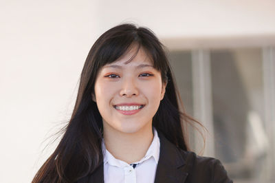 Young woman doing business video call from home - soft focus on face