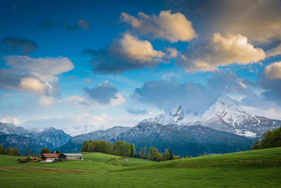 Panoramic view of landscape against sky