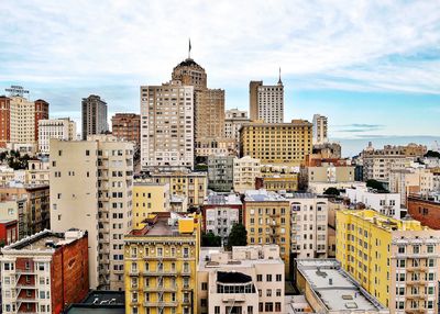 Buildings in city