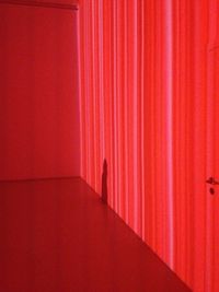 Close-up of red wall