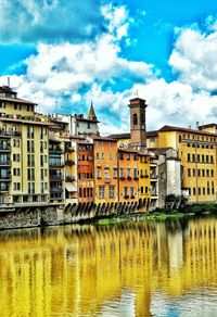 Buildings with waterfront