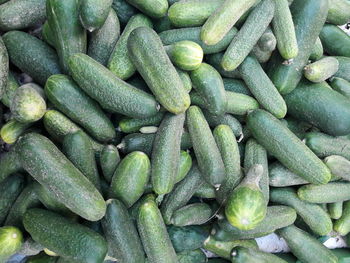 Full frame shot of vegetables for sale at market stall