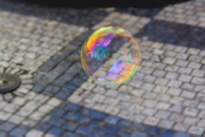 Close-up of colorful balloons