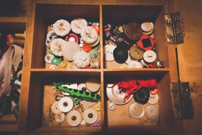 Toys on table