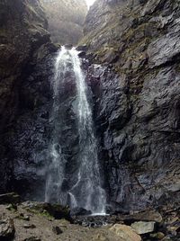 View of waterfall