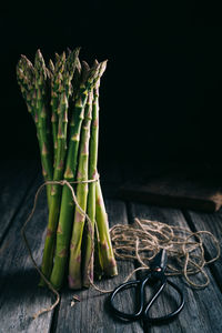 Close-up of vegetables on table