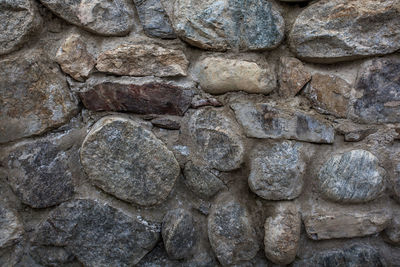 Full frame shot of stone wall